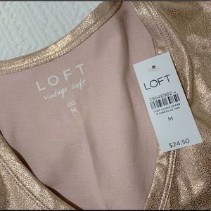 LOFT Vintage Soft V-Neck Tee